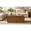 Magnussen Home Marcel Brown Lift Top Storage Cocktail Table