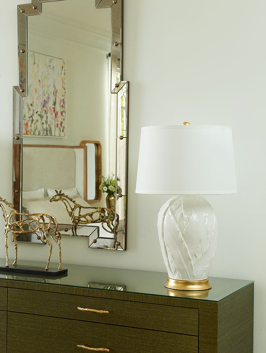 Villa & House Tobacco Leaf Lamp