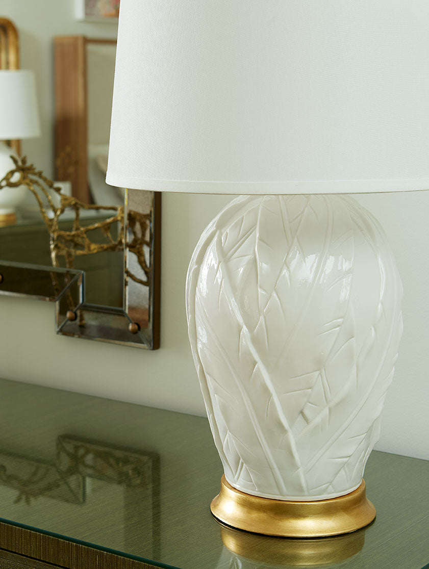 Villa & House Tobacco Leaf Lamp