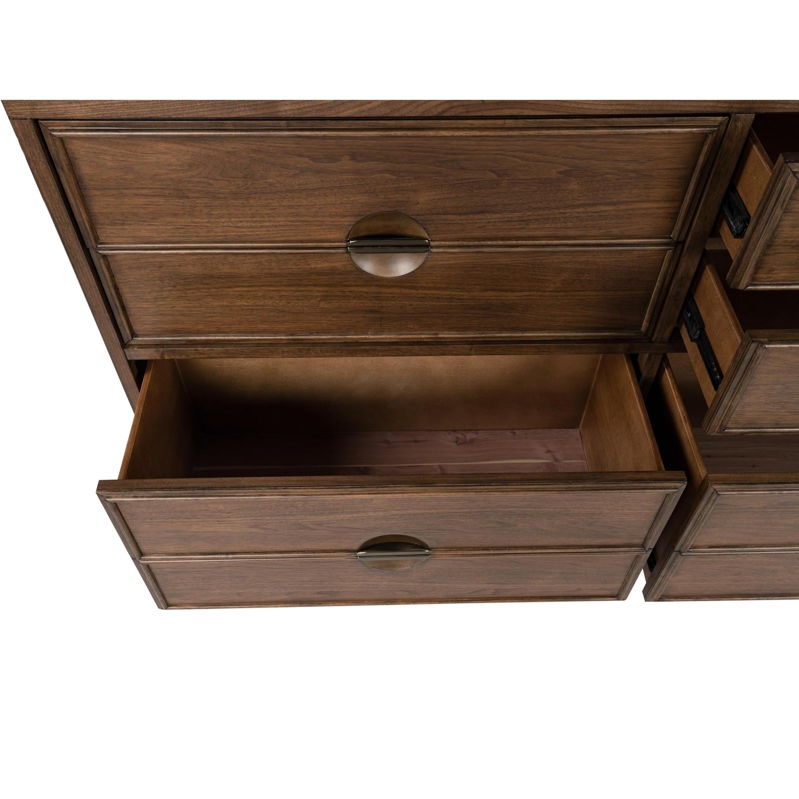 Magnussen Home Selena Brown Double Drawer Dresser
