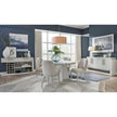 Magnussen Home Lorelei Misty Cloud Upholstered Host Chair Set of 2