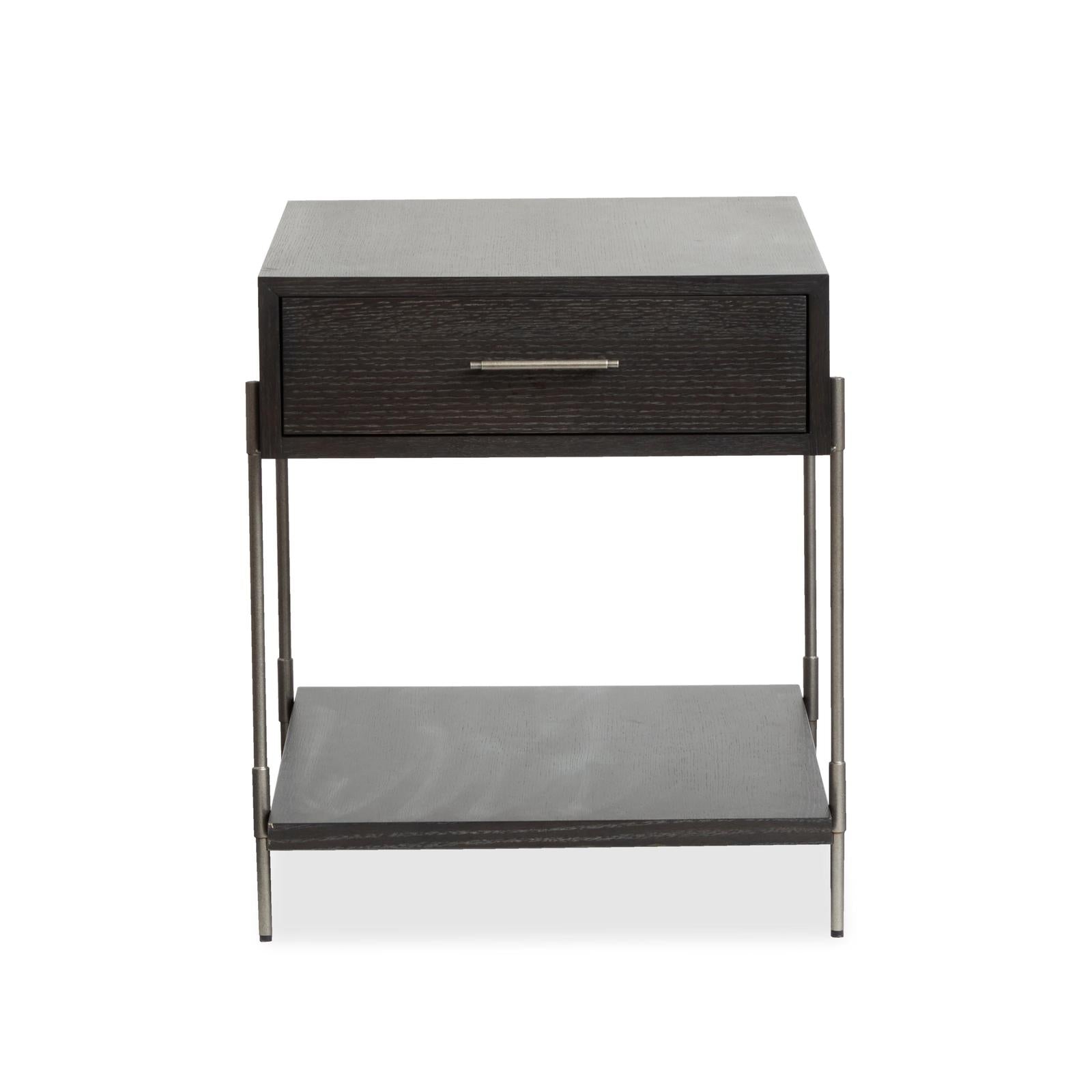Magnussen Home Spencer Dark Briarsmoke Rectangular End Table
