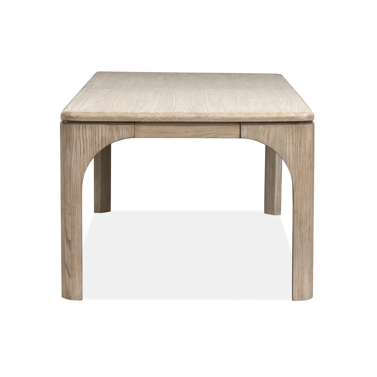 Magnussen Home Braelyn Dorian Grey Extendable Rectangular Dining Table