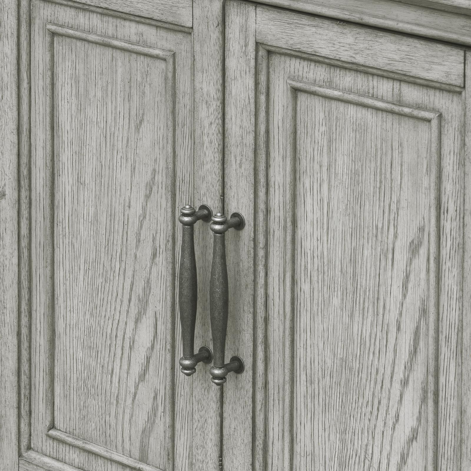 Pulaski Madison Ridge Bluff Grey Server With Hutch