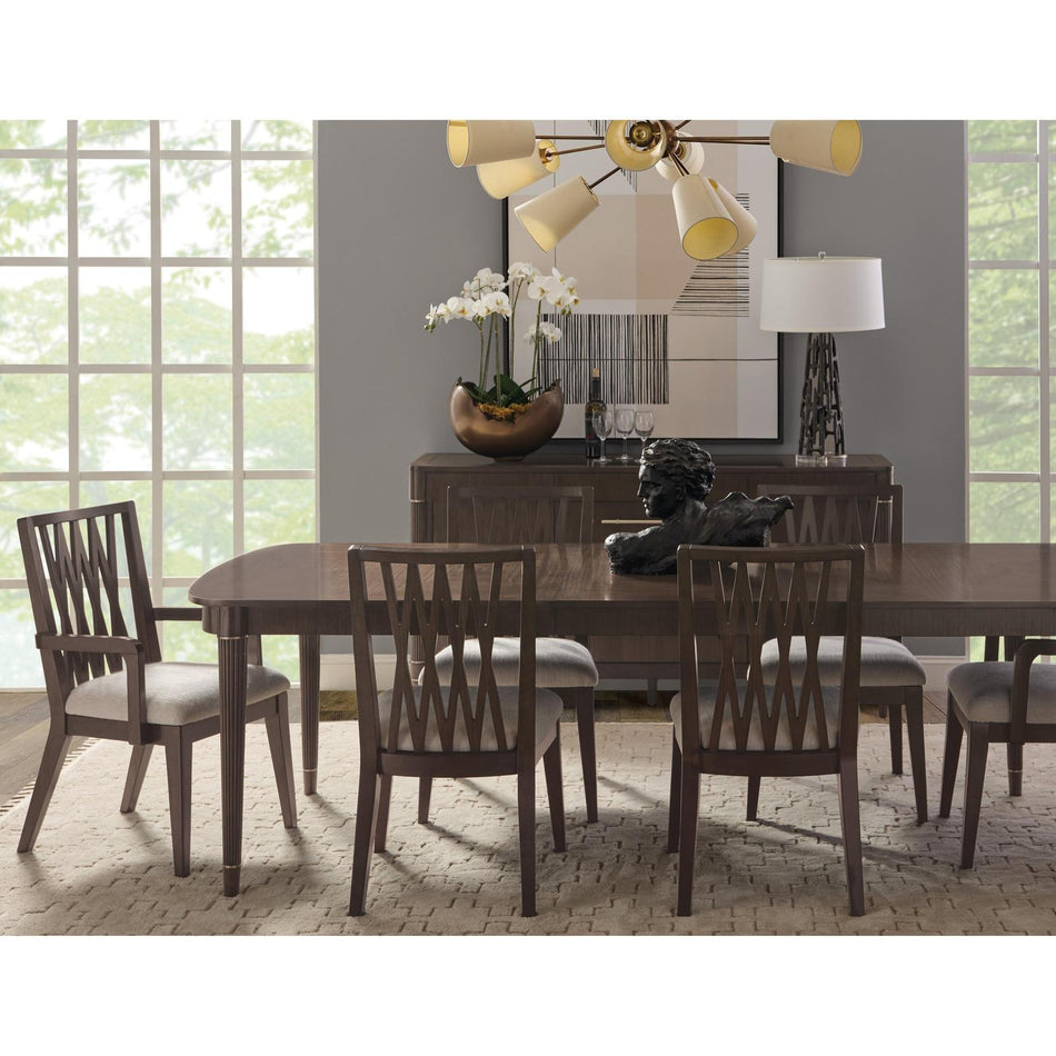 Pulaski Furniture Asher Park Piano Brown Leg Dining Table