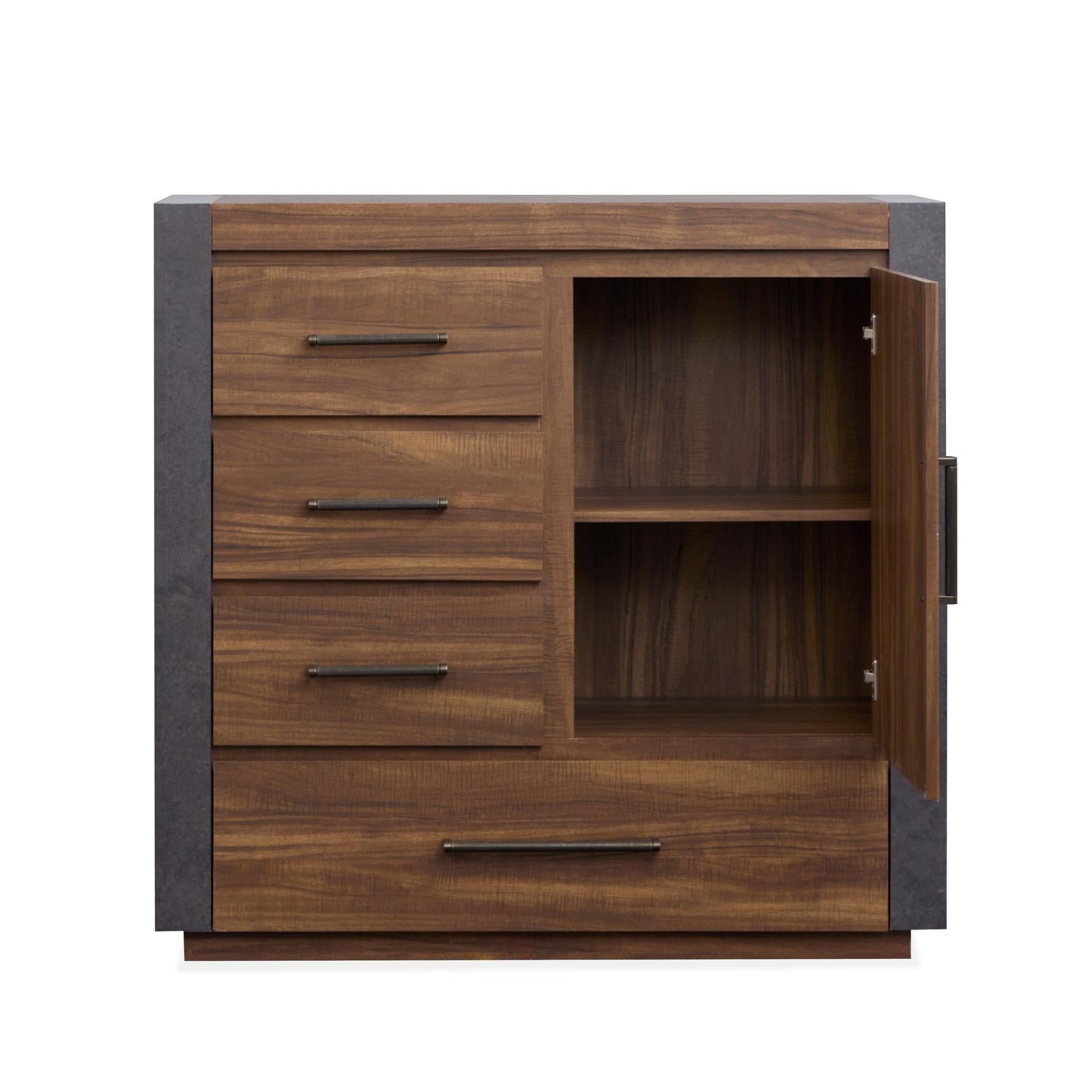 Magnussen Home Jensen Tavern Brown Door Chest