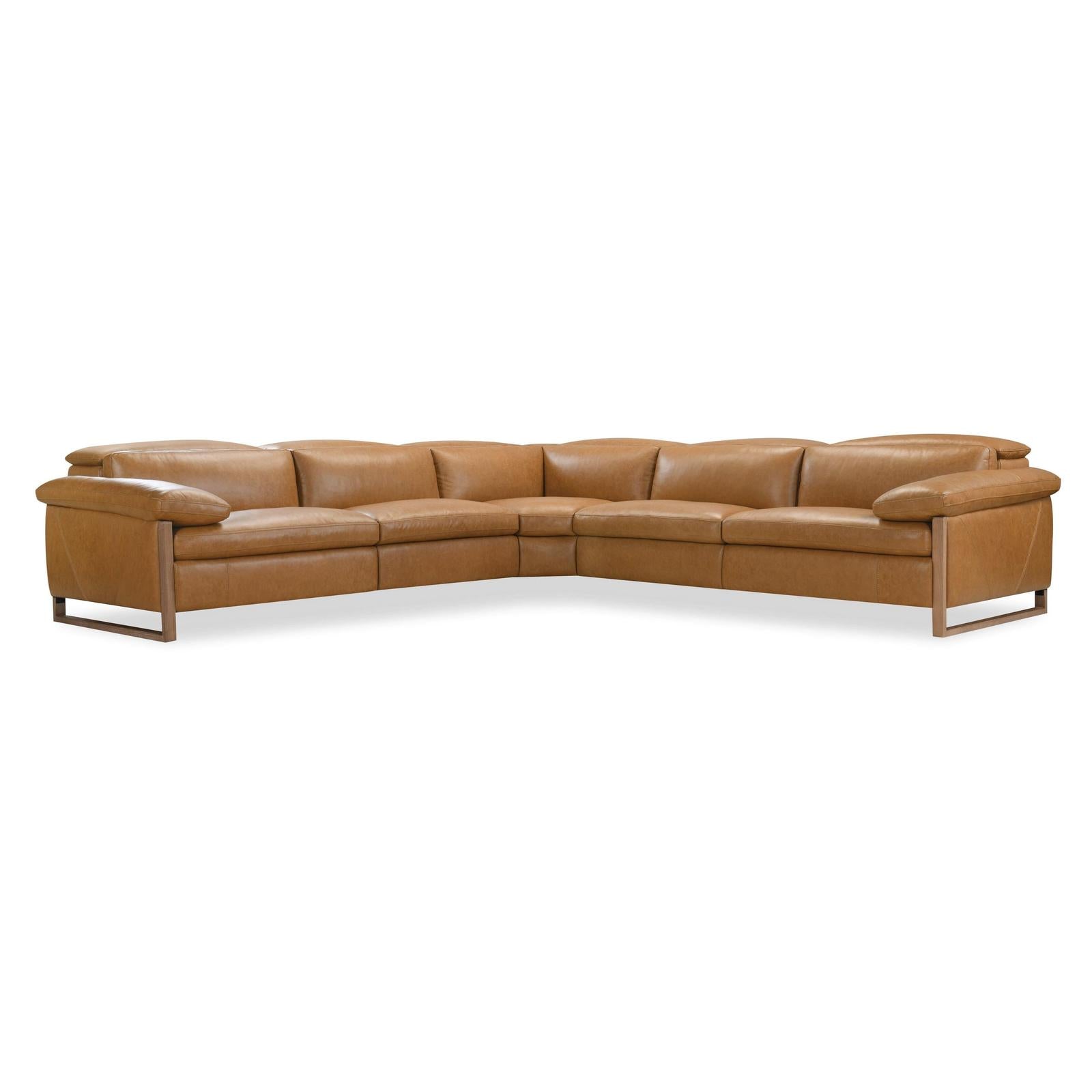 Hooker Furniture Jericho Five-Piece Power Reclining Sectional