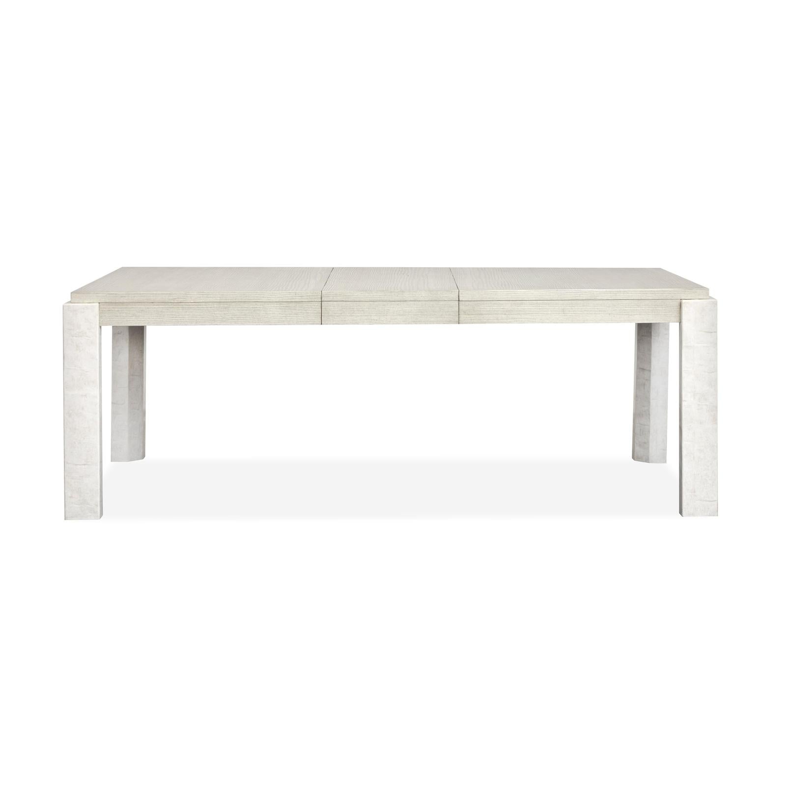 Magnussen Home Lorelei Misty Cloud Extendable Rectangular Dining Table