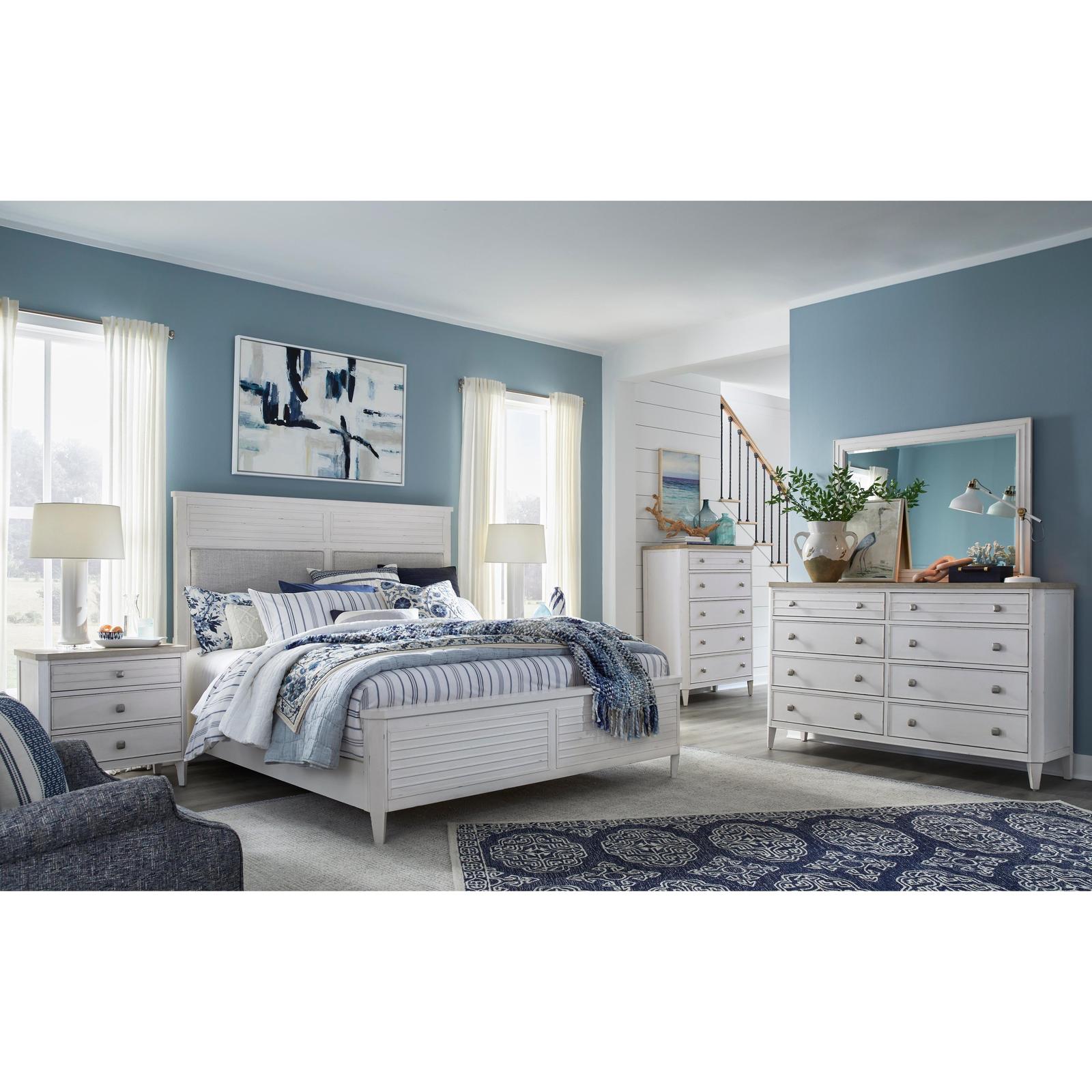 Salt Life Home Echo Isles Sea Pearl and Driftwood Double Drawer Dresser