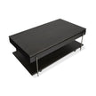 Magnussen Home Spencer Dark Briarsmoke Lift Top Storage Cocktail Table With Casters