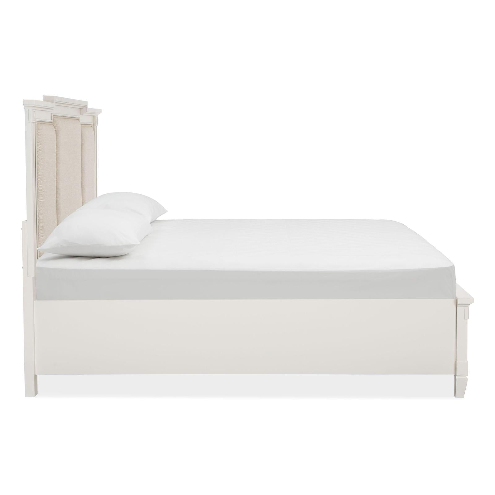 Magnussen Home Willowbrook Egg Shell White Bed