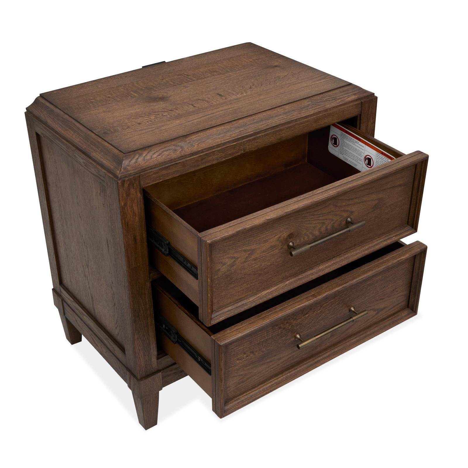 Magnussen Home Groveland Park Antique Coffee Drawer Nightstand