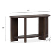 Magnussen Home Upton Coffee Bean Shaped Sofa Table