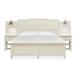 Magnussen Home Willowbrook Egg Shell White Bed
