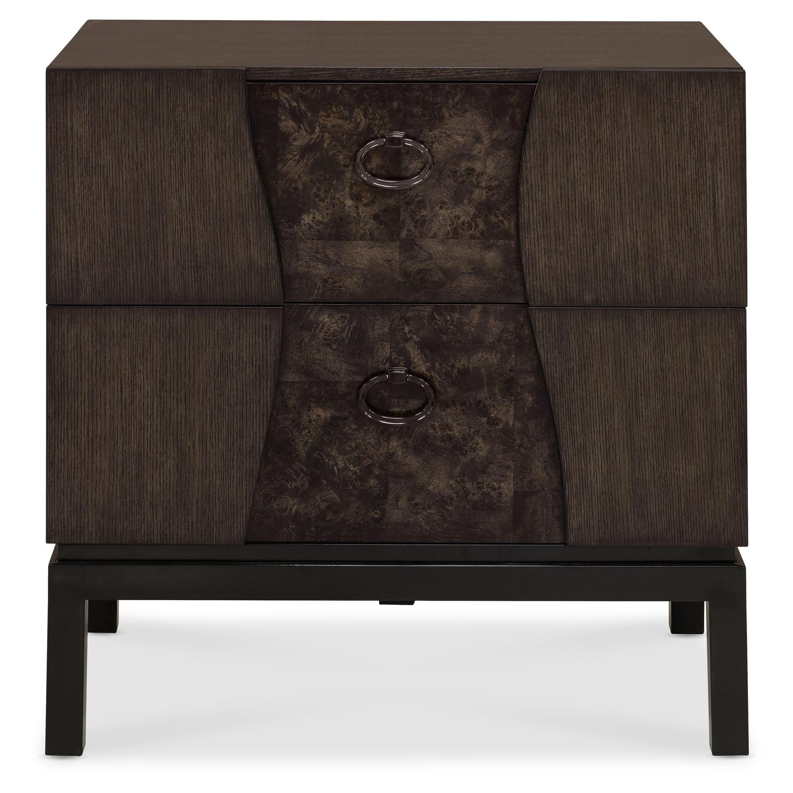Pulaski Furniture Modern Mosaic Brown Drawer Nightstand