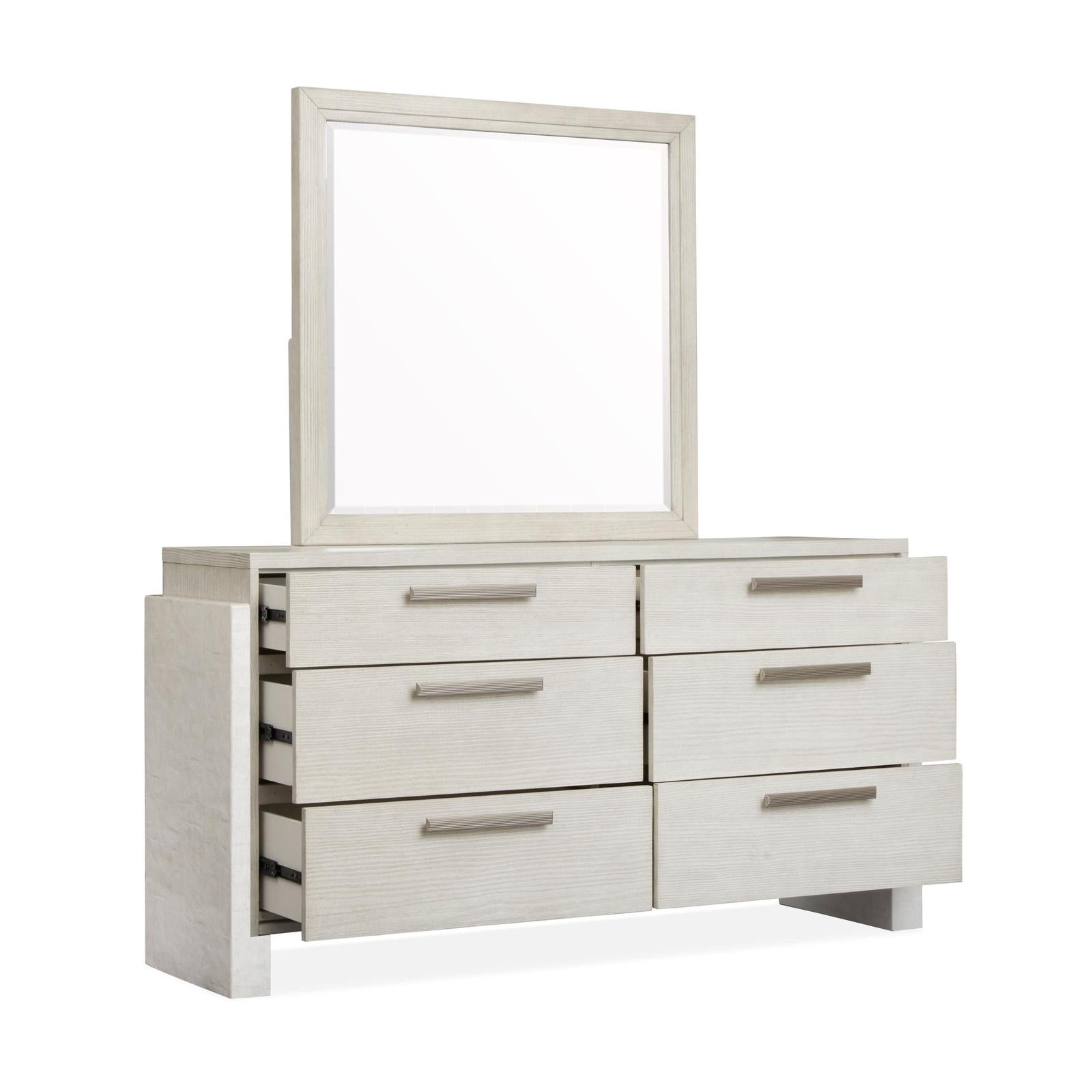 Magnussen Home Lorelei Misty Cloud Double Drawer Dresser