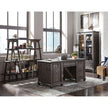 Magnussen Home Sutton Place Weathered Charcoal Executive Desk
