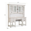 Magnussen Home Bronwyn Alabaster Desk