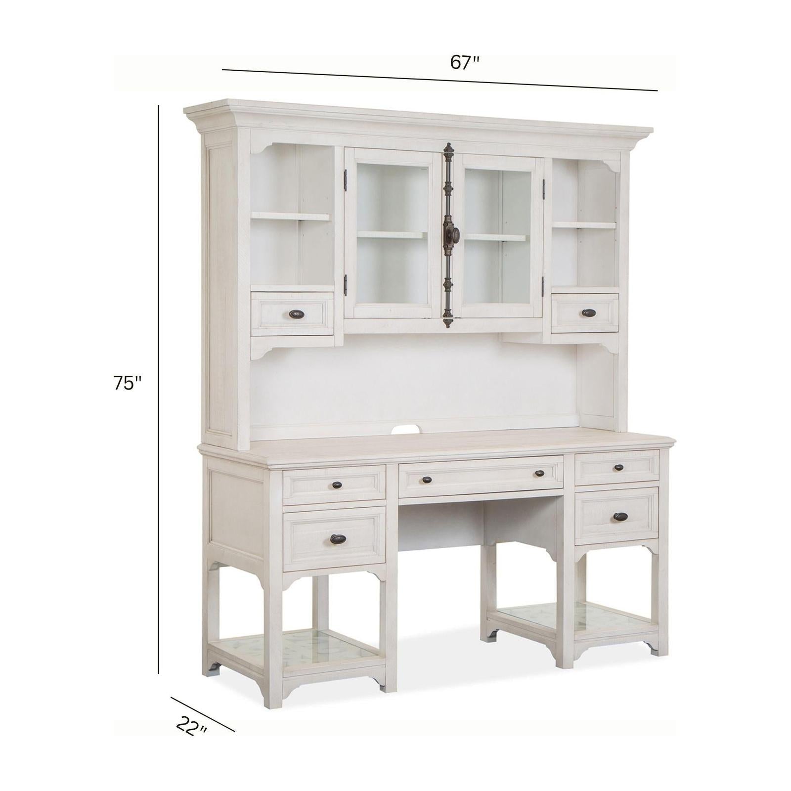 Magnussen Home Bronwyn Alabaster Desk