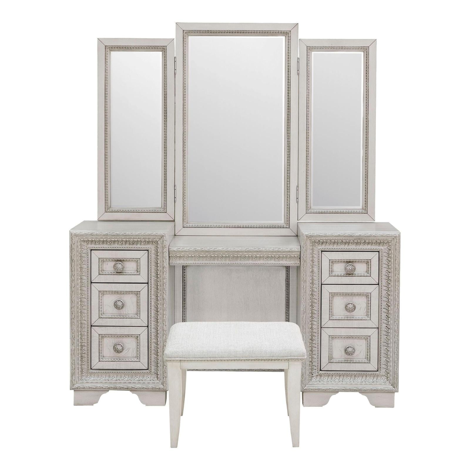 Pulaski Furniture Camila Creamy White Vanity