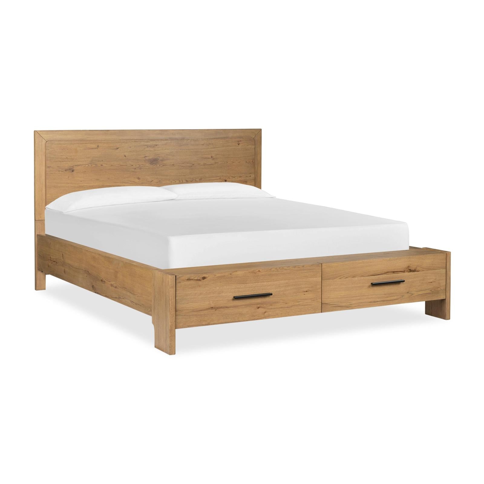 Magnussen Home Davenport Rustic Panel Caramel Bed