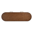 Magnussen Home Holloway Toasted Almond Oval Sofa Table