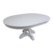 Magnussen Home Charleston Extendable Round Dining Table