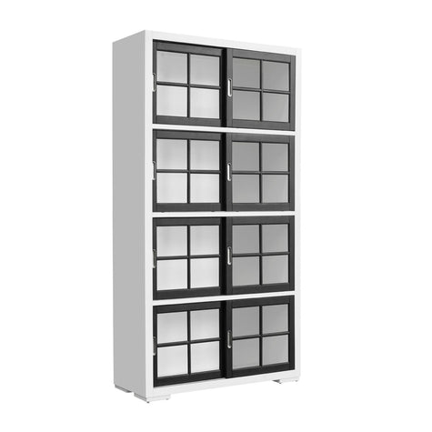 Pulaski Furniture Pulaski Furniture Accents White Finish Sliding Door Bookcase