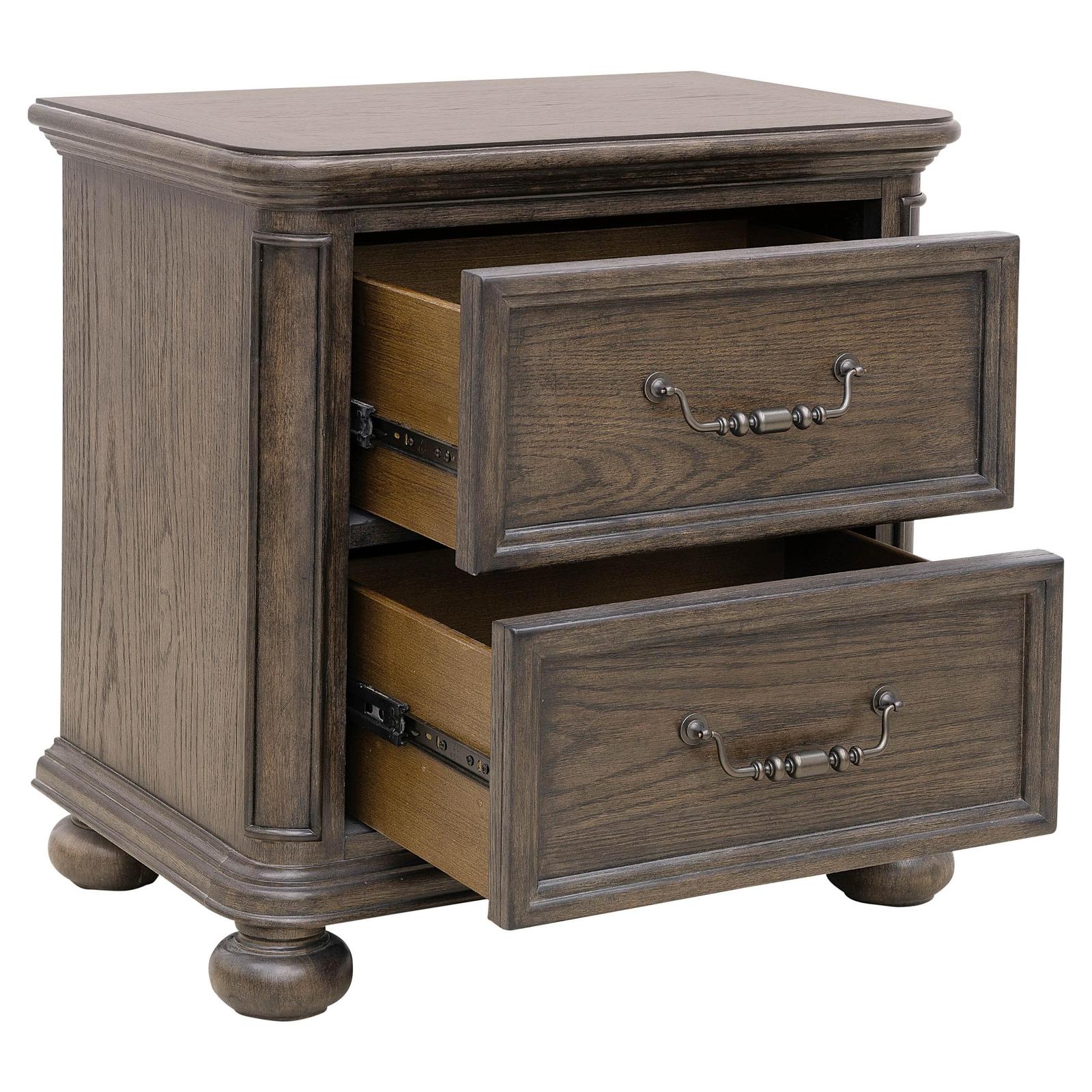 Pulaski Furniture Saddle Creek Timber Brown Drawer Nightstand