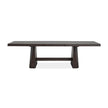 Magnussen Home Tauren Coffee Bean Extendable Double Pedestal Dining Table