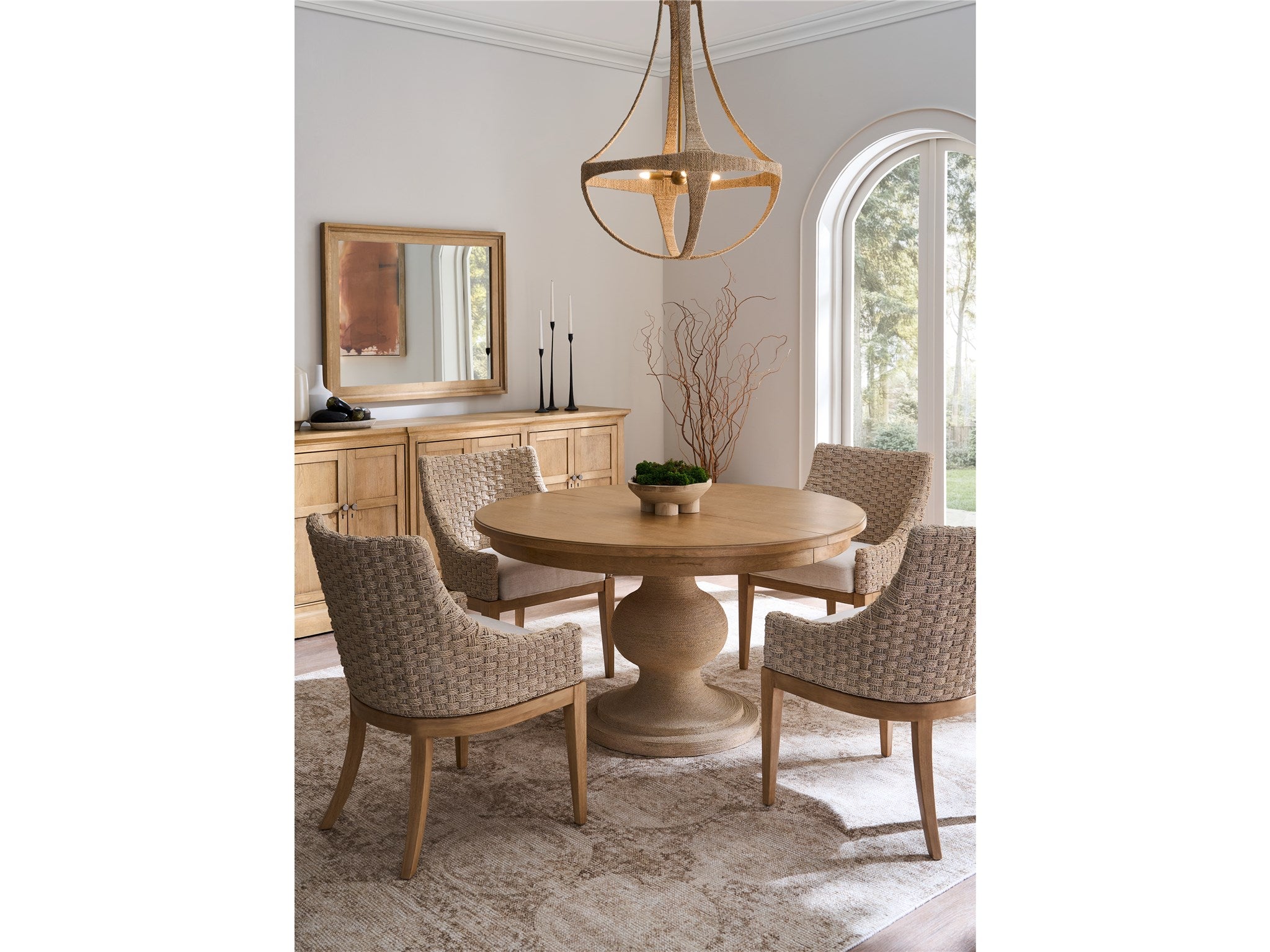 Universal Furniture Birchaven Panel Woven Chair