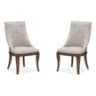 Magnussen Home Roxbury Manor Homestead Brown Upholstered Arm Chair Set of 2