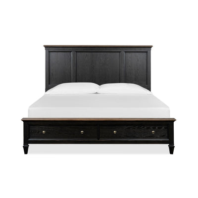 Magnussen Home Surrey Brown Panel Storage Bed
