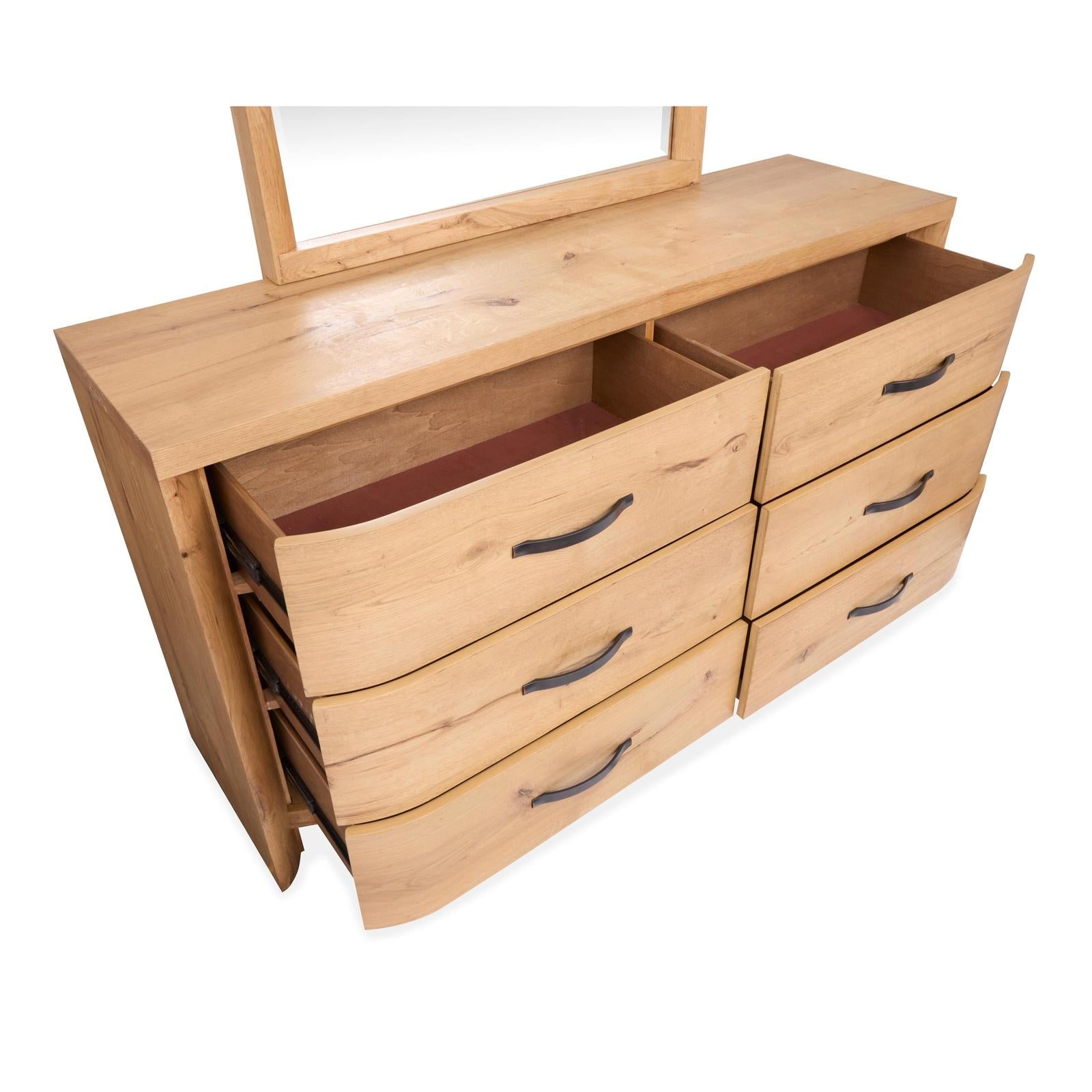 Magnussen Home Laramie Honey Wheat Double Drawer Dresser