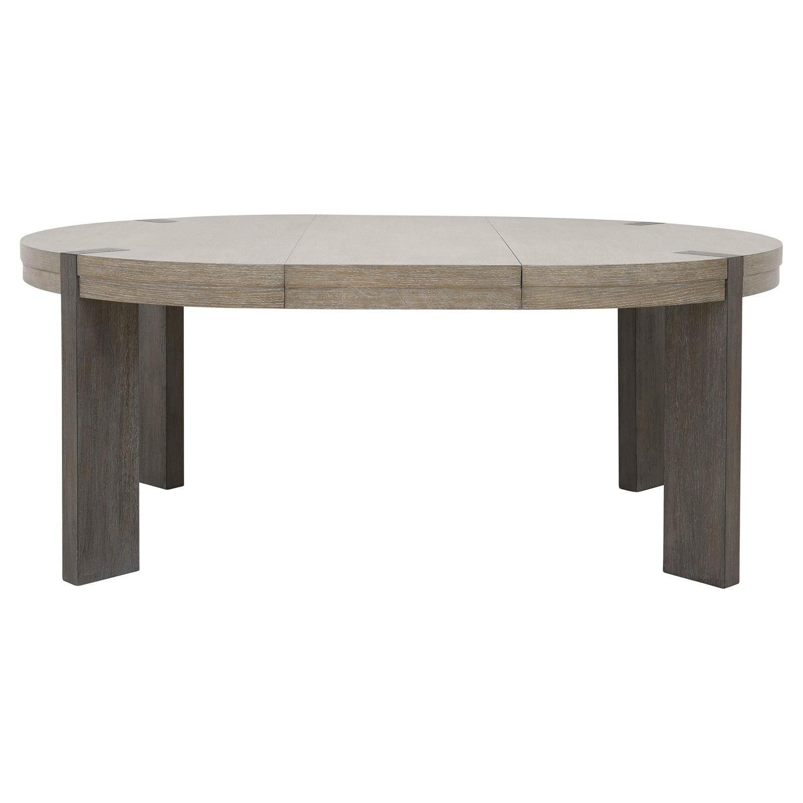 Pulaski Furniture Anderson Park Moose Trail And Frontier Brown Round Dining Table
