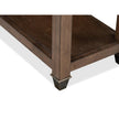 Magnussen Home Cormac Brown Rectangular Accent Table