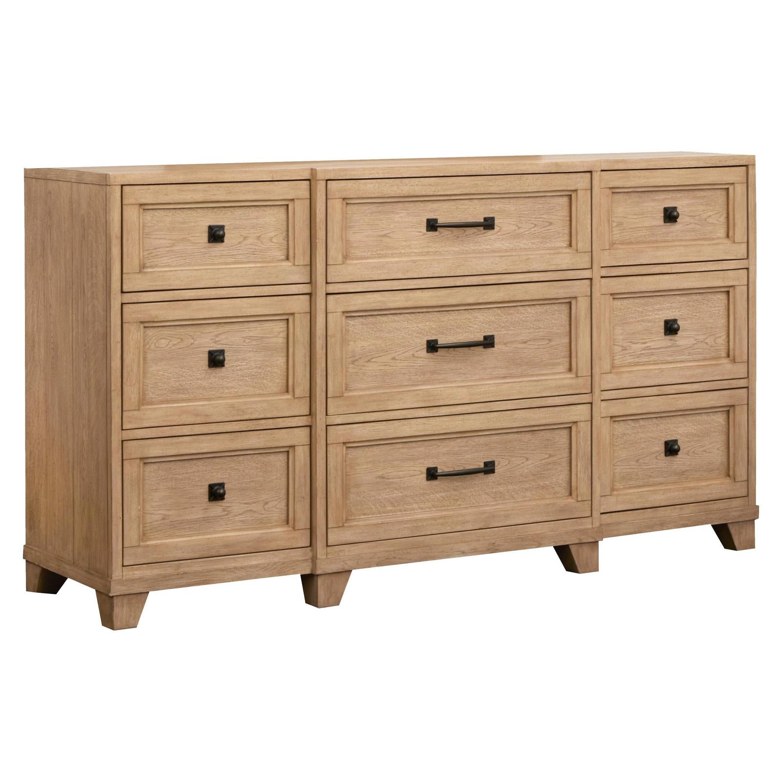 Magnussen Home Coventry Honey Wheat Drawer Dresser