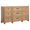 Magnussen Home Coventry Honey Wheat Drawer Dresser