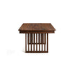 Magnussen Home Reena Rich Brown Extendable Trestle Dining Table
