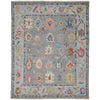 Feizy Karina 6792F Traditional Persian in Blue/Gray/Red