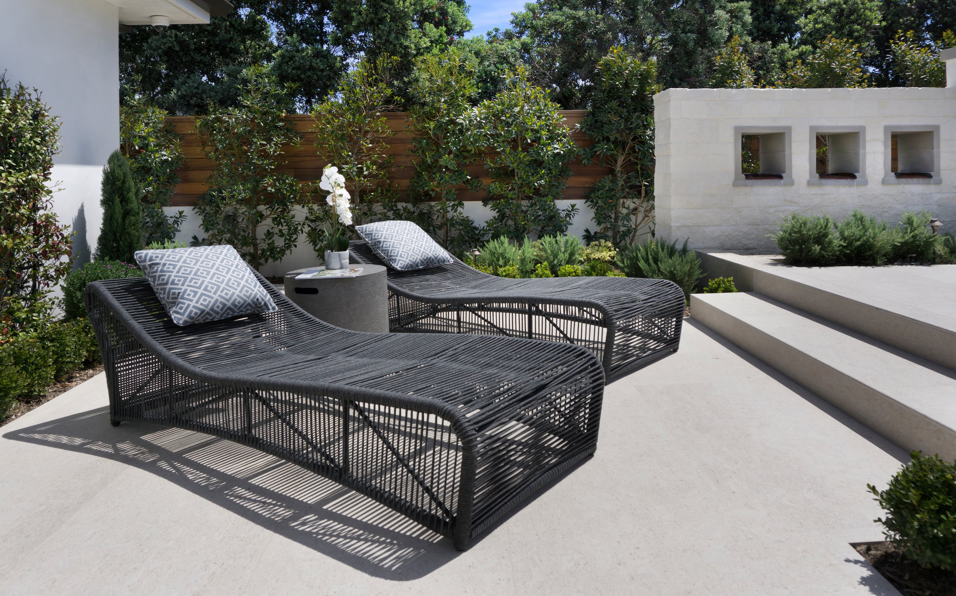 Sunset West Milano Cushionless Chaise
