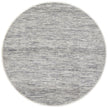 Feizy Janson I6063 Transitional Stripes, Silver, 8' x 8' Round Rug