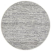 Feizy Janson I6063 Transitional Stripes, Silver, 8' x 8' Round Rug