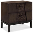 Pulaski Furniture Modern Mosaic Brown Drawer Nightstand
