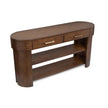 Magnussen Home Holloway Toasted Almond Oval Sofa Table
