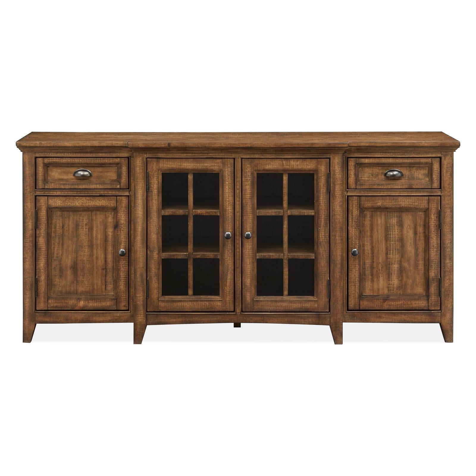 Magnussen Home Bay Creek Toasted Nutmeg Console