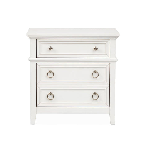 Magnussen Home Juniper Hill Whisper White Drawer Nightstand