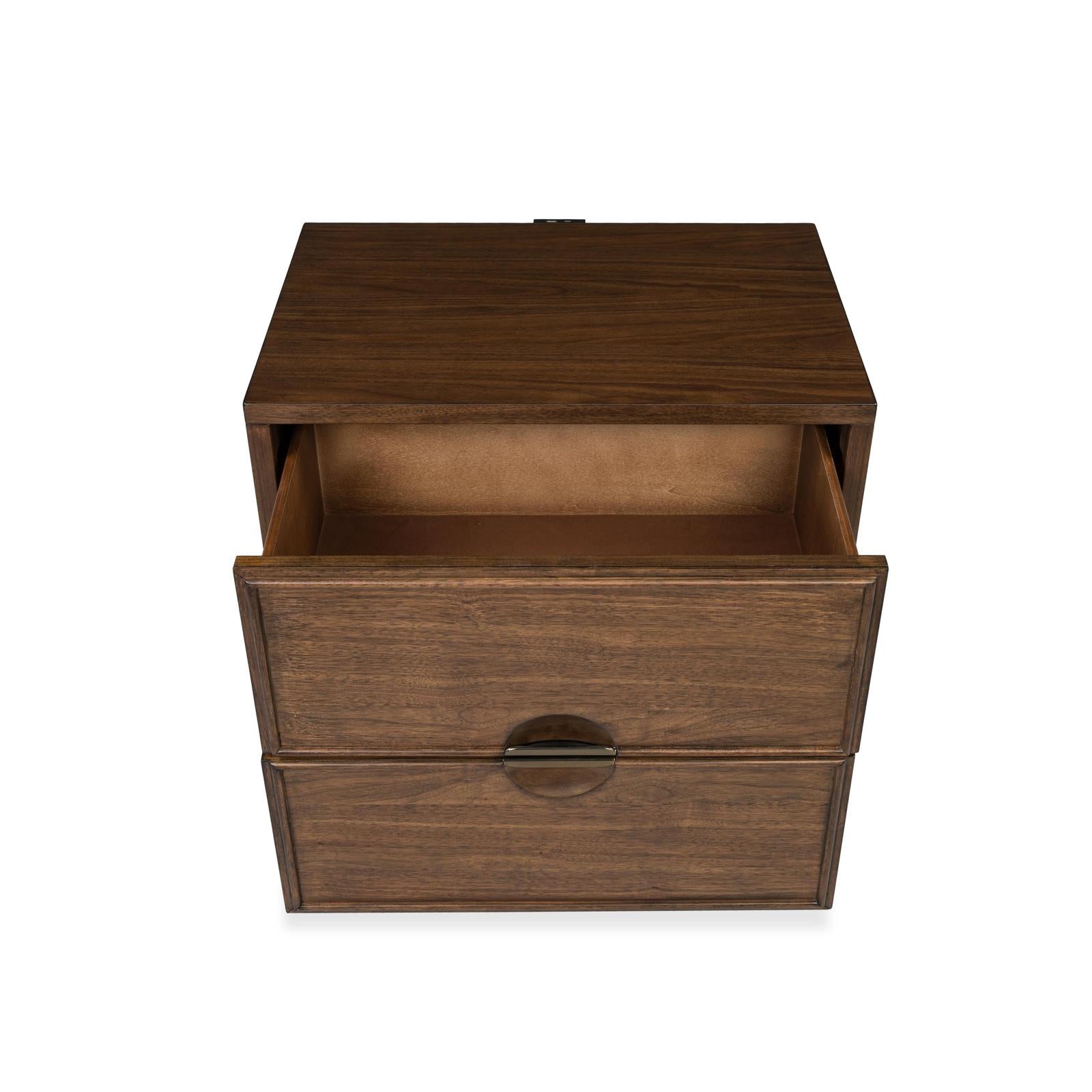 Magnussen Home Selena Brown Drawer Nightstand
