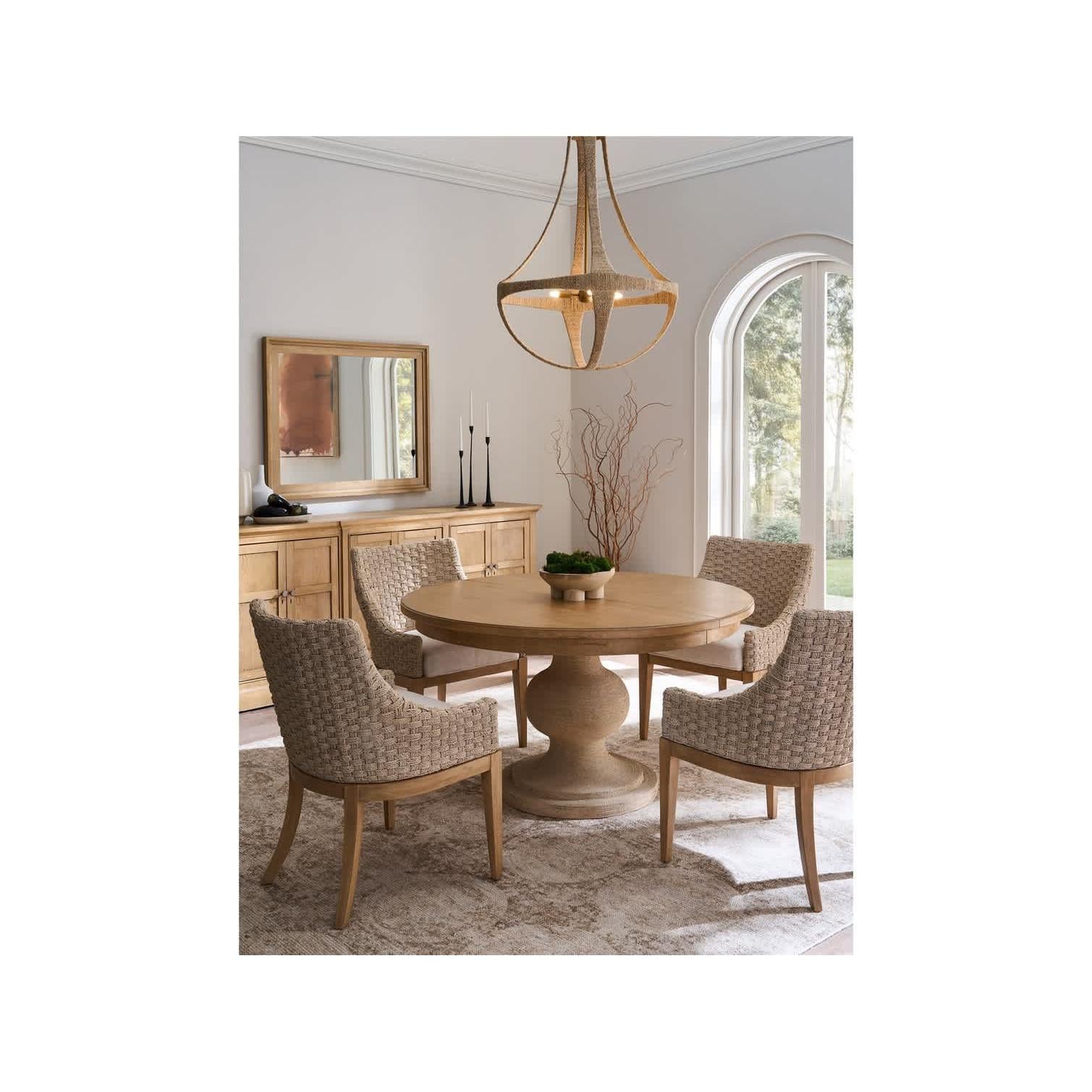 Universal Furniture Birchaven Panel Wrapped Dining Table