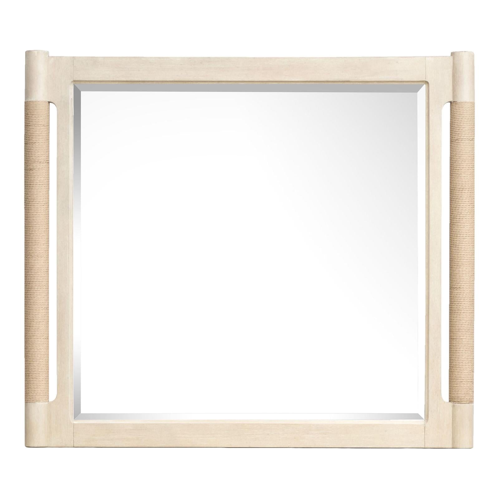Salt Life Home Sunset Cove Sanibel Brown Drawer Dresser with Landscape Mirror I